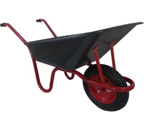 Садовая усиленная тачка LWI 120 л, 150 кг, полимерное корыто LWI120Сад