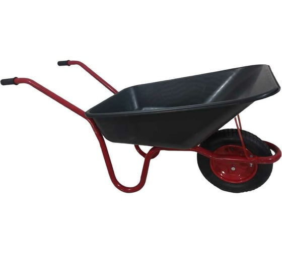 Садовая усиленная тачка LWI 120 л, 150 кг, полимерное корыто LWI120Сад