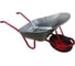 Строительная тачка LWI 110 л, 180 кг, цельная рама LWI110Ц 1
