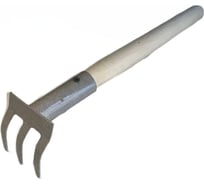 Прямые грабли Агростройлидер 3-х зубые, с черенком ГП-3 САД-11.08