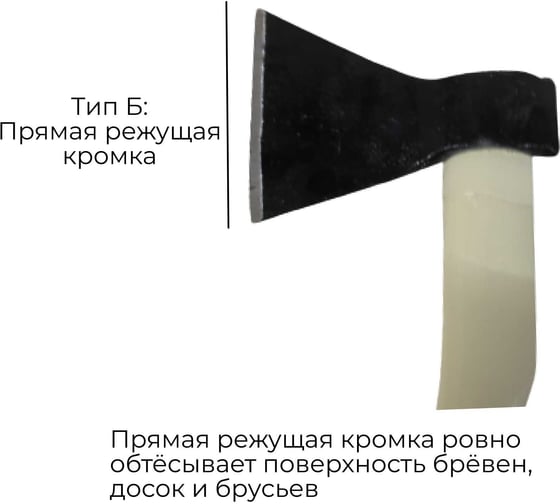 Хозяйственный кованый топор Агростройлидер 0.6 кг Б1 Т1