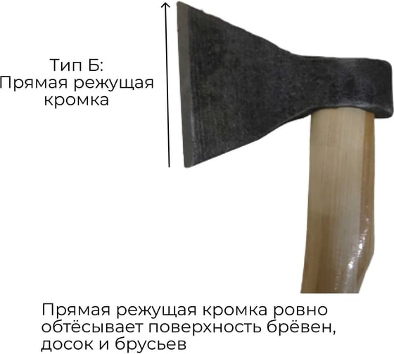 Кованый топор Агростройлидер Стандарт 0.6 кг Б1 Т30