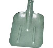 Совковая прямая лопата с ребрами жесткости Агростройлидер порошковая окраска, без черенка САД-02.02