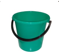 Ведро ООО Шеф Полимер 10 л, ПП, синее, без крышки PA/PP10BL