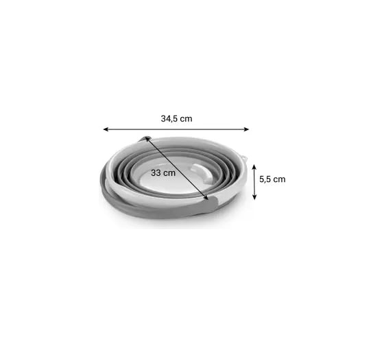 Складное ведро для уборки Tescoma ProfiMATE 10 л 900948