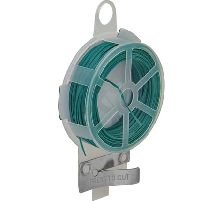 Проволока для подвязки растений MasterProf на катушке, металл в ПВХ, 25 м ДС.070767