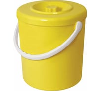 Ведро с крышкой Cosmoplast 15 л 2584