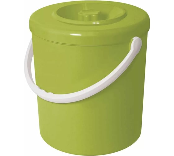 Ведро с крышкой Cosmoplast 15 л 2584