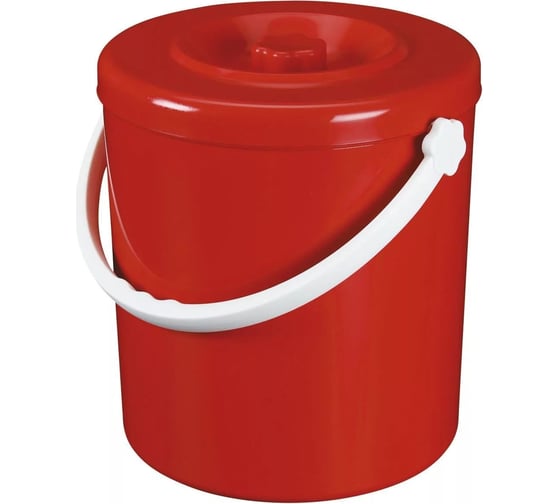 Ведро с крышкой Cosmoplast 15 л 2584