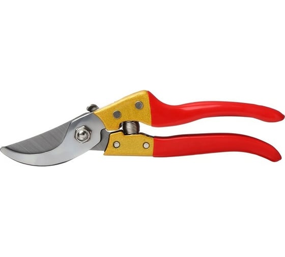 Секатор Greengo 9", 23 см рукоять, красный, пластик 3028466