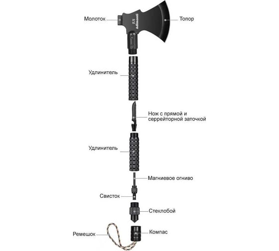 Многофункциональный топор Adimanti AXE-003