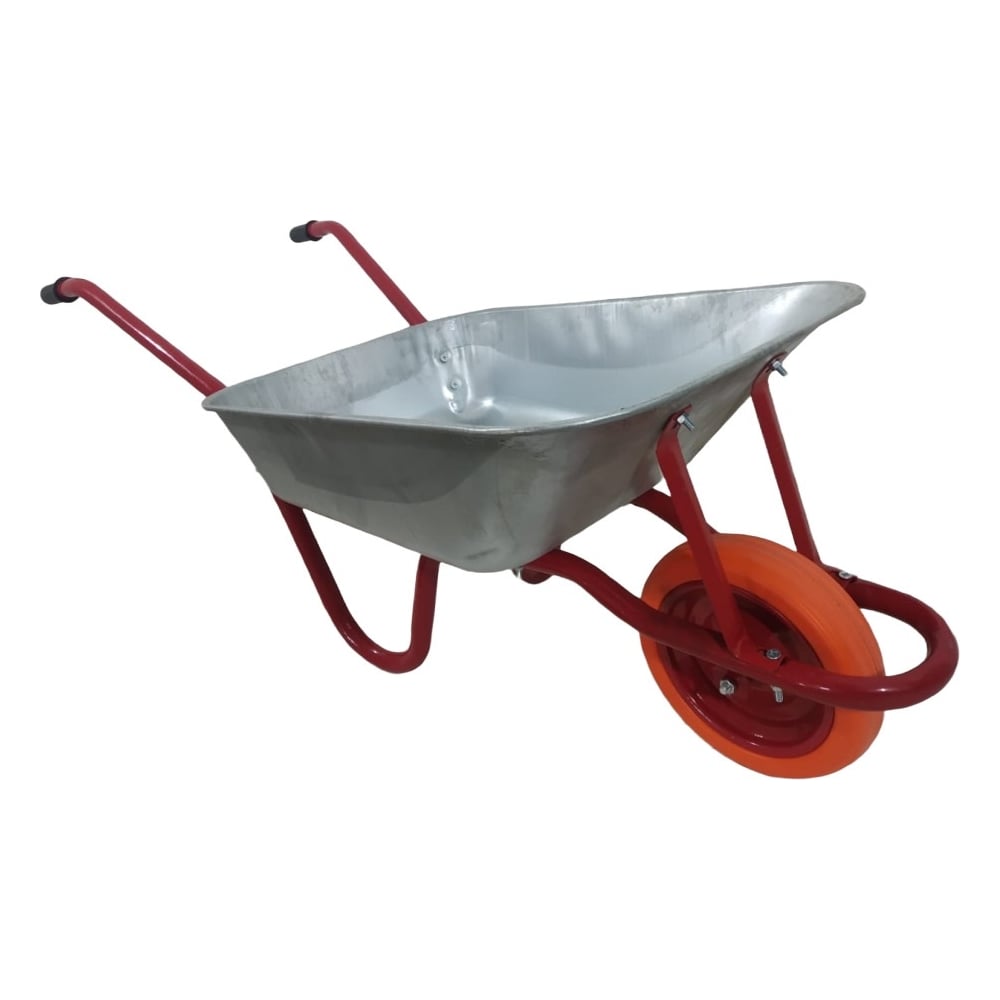 Садово-строительная тачка LWI 90 л, 180 кг, с полиуретановым колесом ...