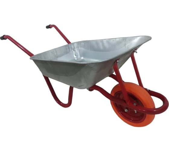 Садово-строительная тачка LWI 90 л, 180 кг, с полиуретановым колесом LWI90ПУСад 1