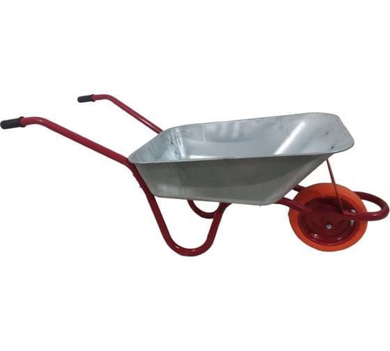 Садово-строительная тачка LWI 90 л, 180 кг, с полиуретановым колесом LWI90ПУСад