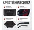 Строительная, одноколесная тачка Variant, с ЧЕРНЫМ ПЛАСТИКОВЫМ корытом, колесо 4.80/4.00-8, 120 л. 11120ЧПК 4
