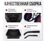 Строительная, двухколесная тачка Variant с ЧЕРНЫМ ПЛАСТИКОВЫМ корытом, 2 колеса 4.80/4.00-8, 120 л. 12120ЧПК 4