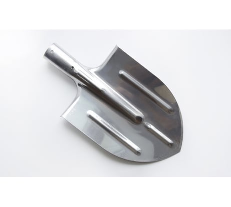 Штыковая лопата с ребрами жесткости СКОБЯНОЙ нержавейка t-1.5 009001