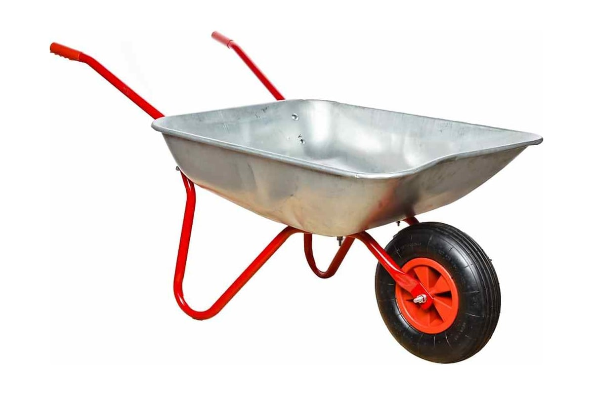 Одноколесная садовая тачка REDVERG RD-WB100G 6616068 - выгодная цена ...