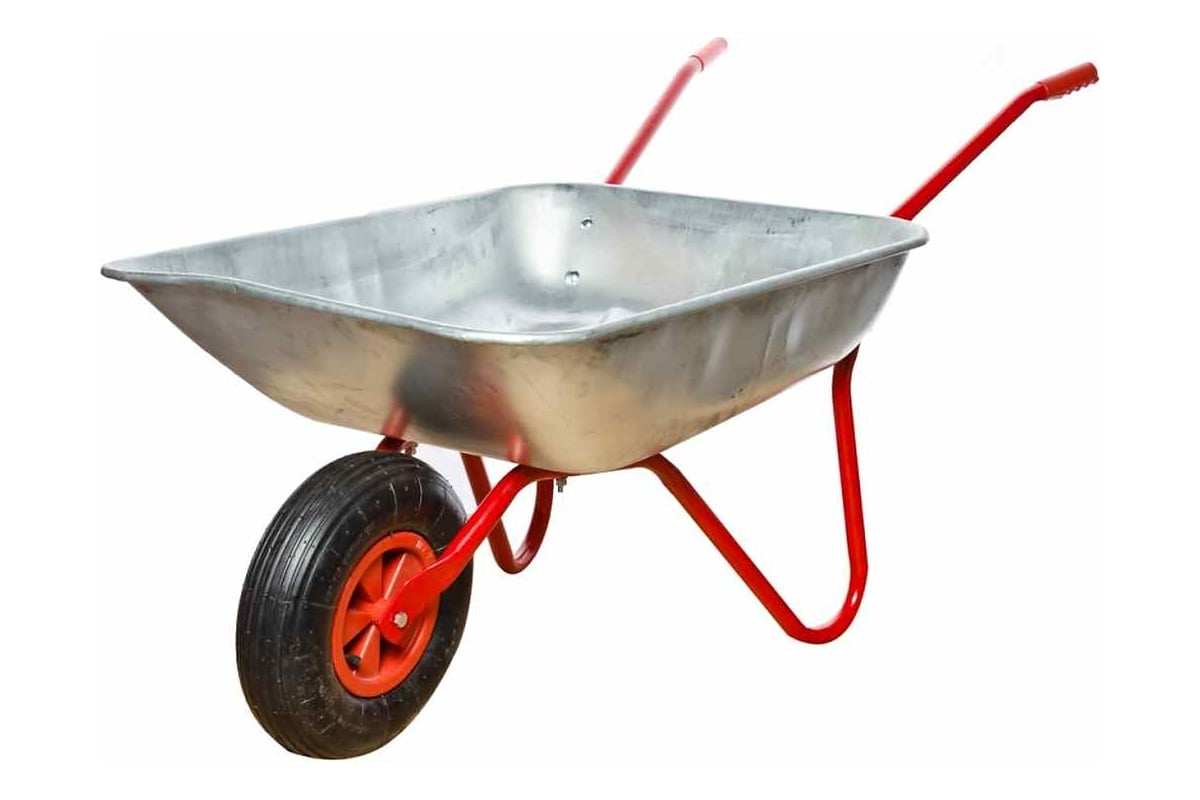 Одноколесная садовая тачка REDVERG RD-WB100G 6616068 - выгодная цена ...