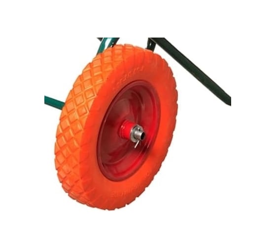 Двухколесная строительная тачка REDVERG RD-WB250RPU литое колесо 6665224