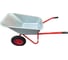 Двухколесная строительная тачка REDVERG RD-WB250RPU литое колесо 6665224 2
