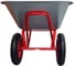 Двухколесная строительная тачка REDVERG RD-WB250RPU литое колесо 6665224 4