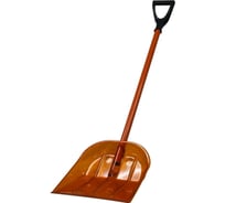 Лопата с окрашенным алюминиевым черенком и V-образной ручкой Рустрейд Зима-авто ЗИ-00766