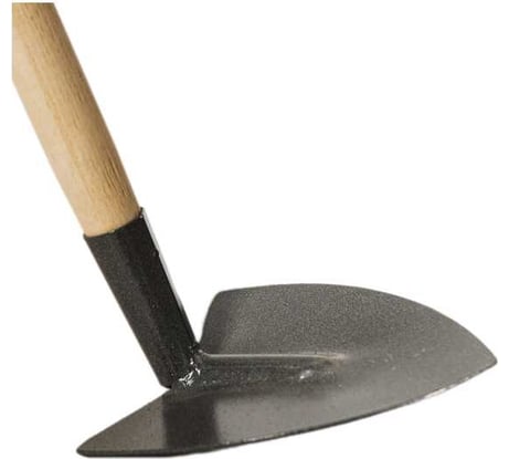 Мотыга ООО Агростройлидер остроугольная 140мм с черенком в сборе САД-10.04.1