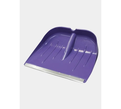 Снеговая лопата ЛЕТО Аляска 460x370 мм, цветная, без черенка 22112