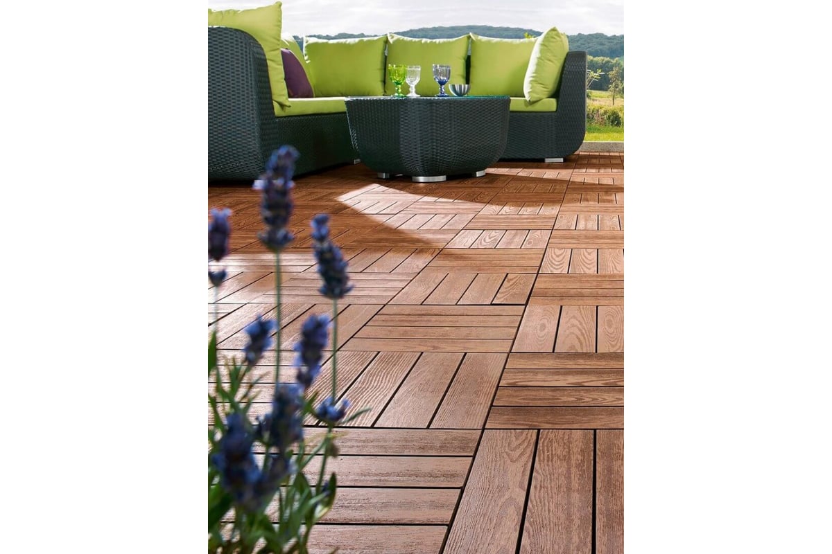 Садовый паркет thermodecking т10