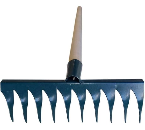 Грабли ООО Агростройлидер 10-ти зубые витые с черенком 1200 мм в сборе САД-08.03.1