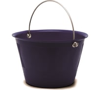 Пластиковое ведро PRIMANOVA синее, 10 л, с металлической ручкой M-AVR01-13