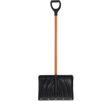 Снеговая лопата в сборе с металлическим черенком и V-ручкой Gigant Крепыш GDEV-08