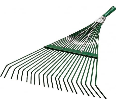 Веерные грабли RACO с эпоксидным покрытием 4231-53/740