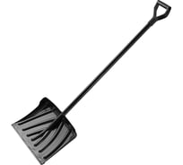 Пластиковая лопата для уборки снега PALISAD 450x325x1370 мм, стальной черенок 61660