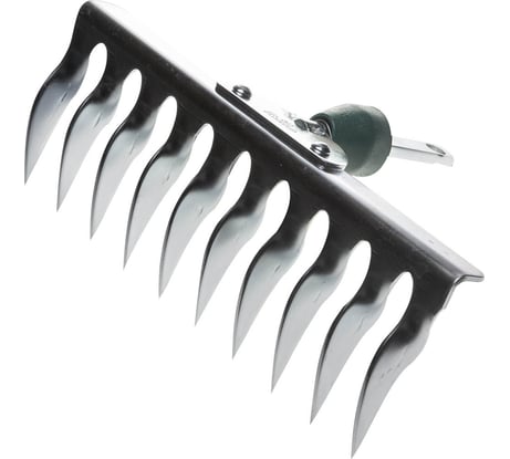 Садовые грабли Raco, система быстрого присоединения Q-C, 10 витых зубцов, 260 мм 4230-53846