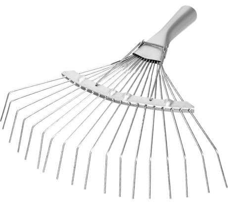 Веерные грабли без черенка,18 зубьев СИБРТЕХ 61780