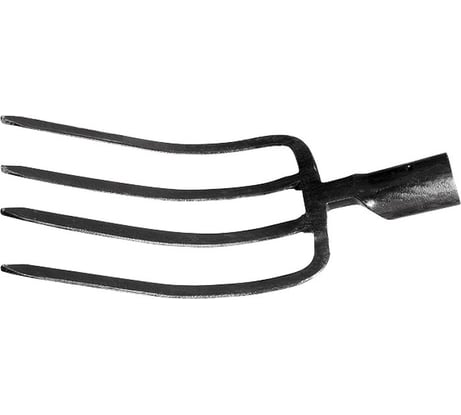 Четырехрогие вилы (без черенка) СИБРТЕХ 175x255 мм,без черенка,садово-огородные // 63821