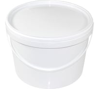 Ведро с герметичной крышкой с контрольным замком Милих Пластик 10 л 4310