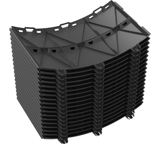 Компостер Piteco 1200 л, чёрный P1200-1