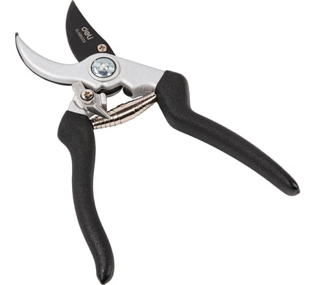 Универсальный садовый секатор DELI DL580203 210 мм, сталь 55С, тефлон, диаметр резки 15мм 98485