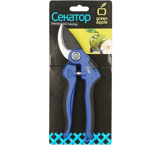 Садовый плоскостной секатор для дачи GREEN APPLE GASP10-60 Б0053450