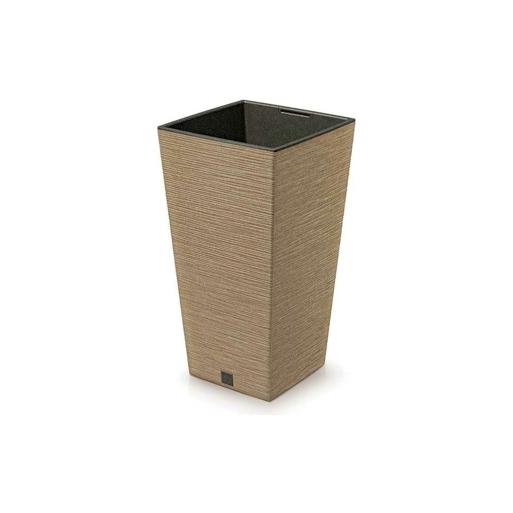 Высокое кашпо с вкладышем Prosperplast DFSH265W4665W FURU SQUARE ECO ...
