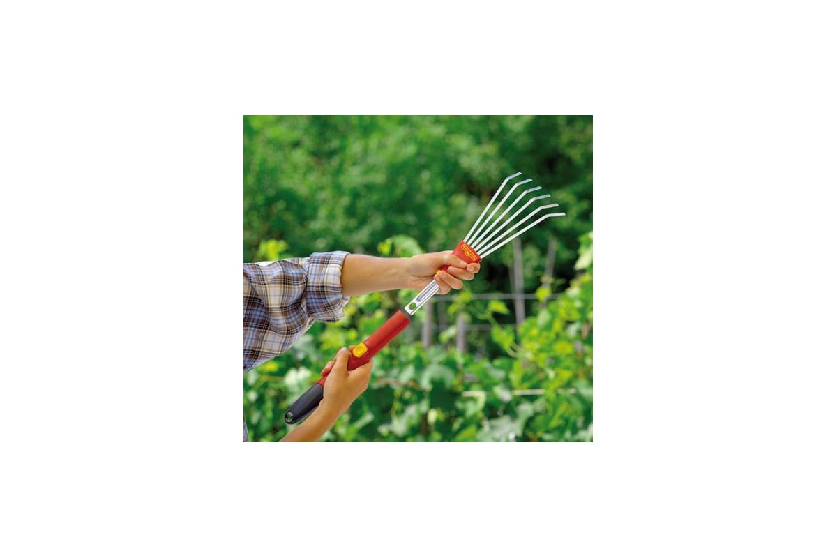 Пружинные малые грабли Wolf-Garten LC-M 2724000 (для комбисистем ...