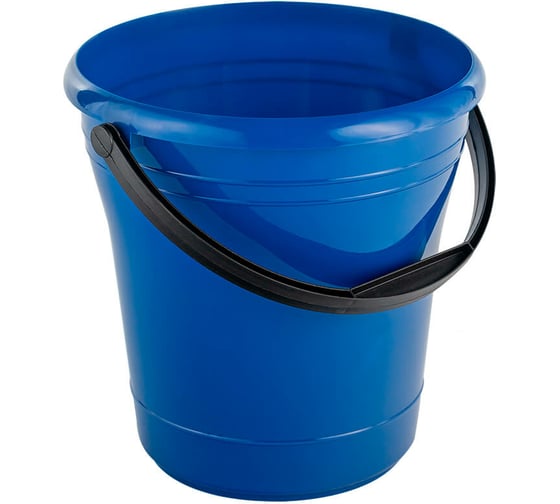 Ведро ELLASTIK-PLAST Элластик 12 л, синее VEDAL12СИН