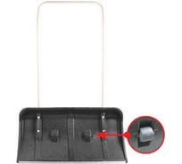 Скрепер на колесиках для уборки снега РОС 68136