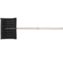 Снеговая лопата со съемным деревянным черенком КУРС 68109