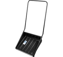 Пластиковый движок для уборки снега СИБРТЕХ 700x550x1470 мм, стальная рукоятка 61643