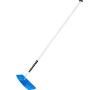 Скребок для уборки снега с крыш Без бренда 610x140 мм, алюминиевая телескопическая рукоятка, длина 2-6 м 61671
