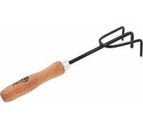 Рыхлитель ON 3 зуба, порошковая покраска, деревянный черенок 24-06-027